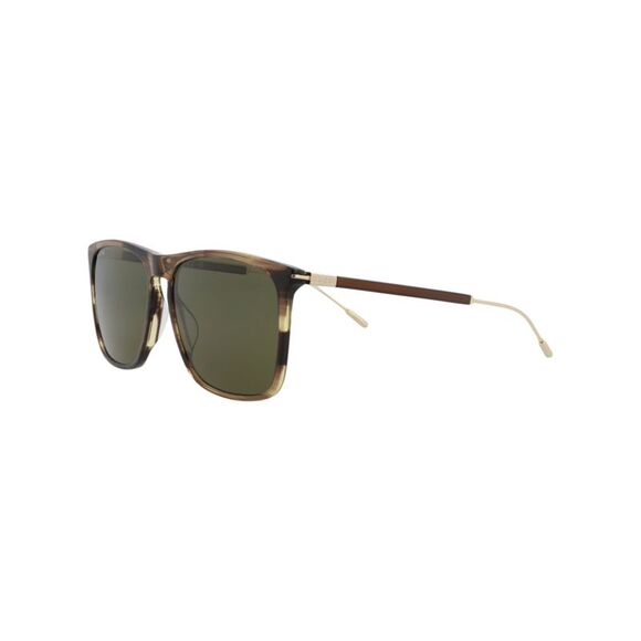 Gucci Square-Frame Recycled Acetate Sunglasses Brown Mens - Picture 2 of 6